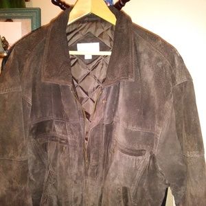Charles Klein Suede Grain Jacket - Vintage XL